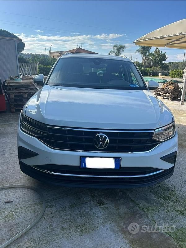 Usata VW Tiguan 150 CV (110 kW) 2021 Bianco SUV