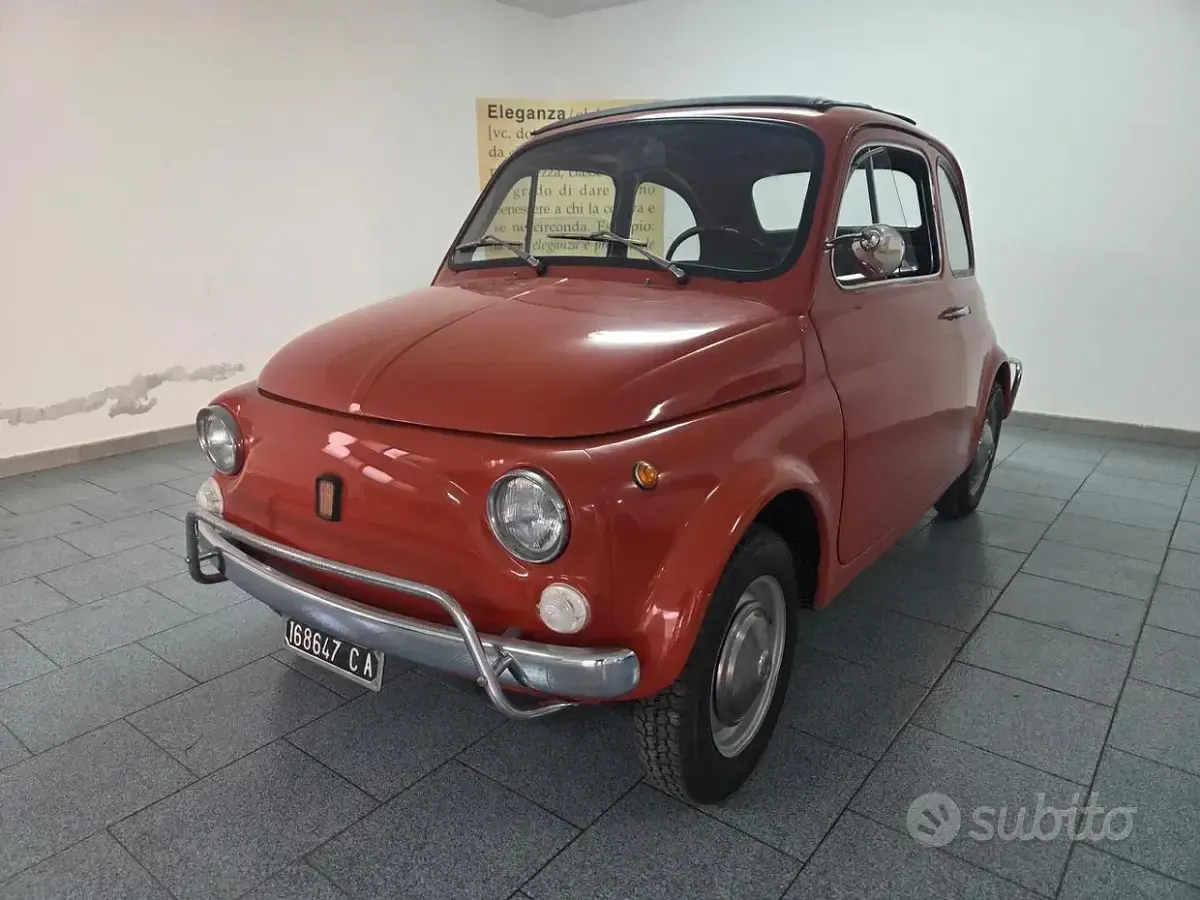 Usata Fiat Cinquecento 18 CV (13 kW) 1970 Marrone Utilitaria