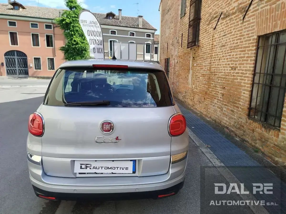 Usata Fiat 500L Lounge 95 CV (69 kW) 2018 Argento Monovolume