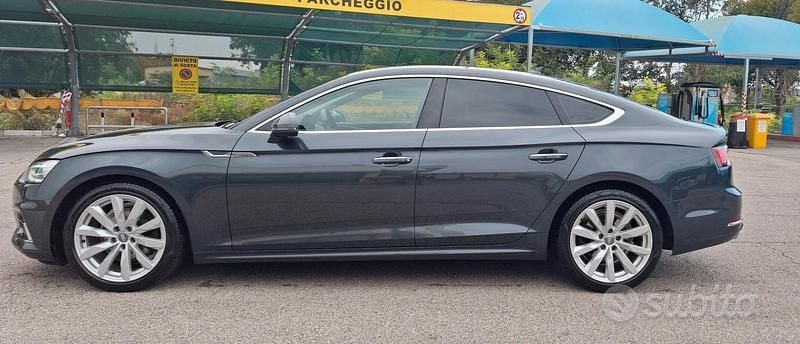 Usata Audi A5 150 CV (110 kW) 2018 Grigio Coupé