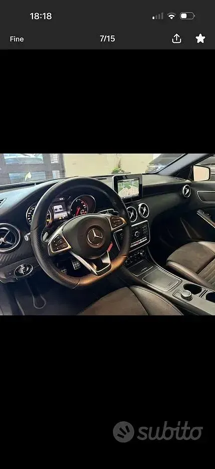 Usata Mercedes 200 136 CV (100 kW) 2017 Bianco Berlina