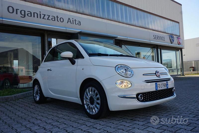 Usata Fiat 500 95 CV (69 kW) 2016 Bianco