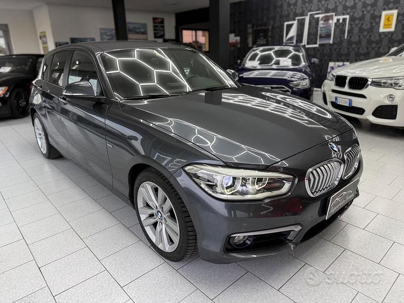 Usata BMW 118 Comfort Edition 150 CV (110 kW) 2016 Grigio Utilitaria