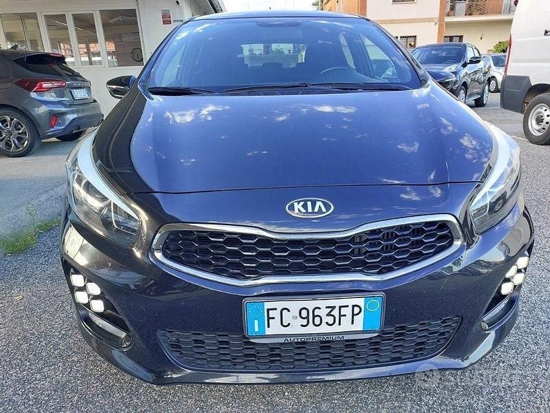 Usata Kia Ceed GT GT-Line 110 CV (80 kW) 2016 Nero Berlina
