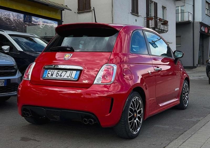 Usata Abarth 500 135 CV (99 kW) 2014 Rosso Berlina
