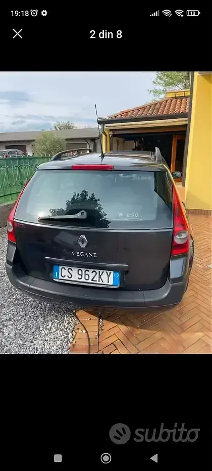 Usata Renault Mégane II 100 CV (73 kW) 2004 Giallo Berlina