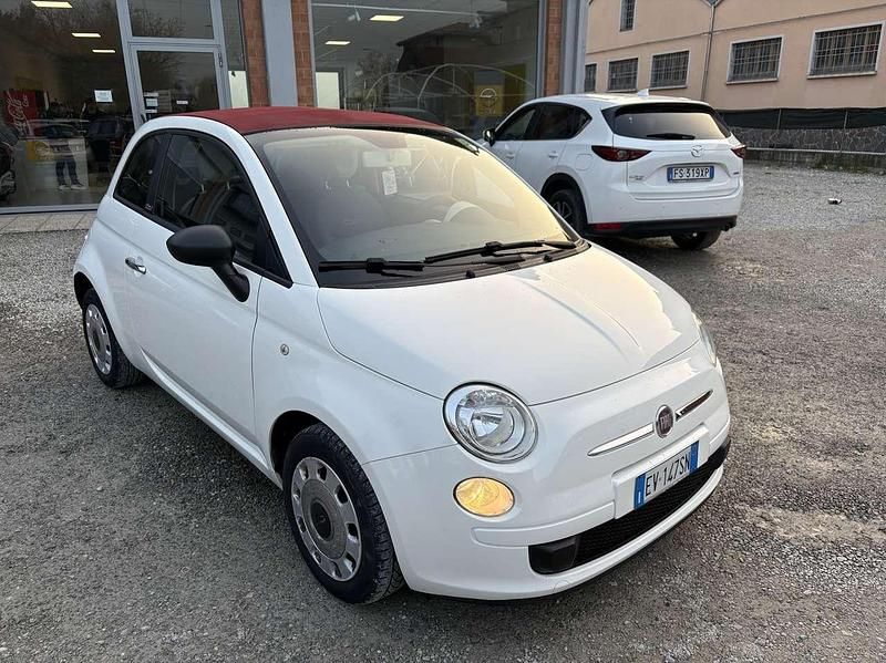 Usata Fiat 500C 69 CV (50 kW) 2014 Bianco Cabrio