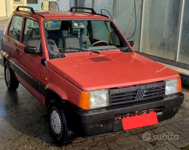 Usata Fiat Panda 54 CV (39 kW) 1998 Rosso Utilitaria