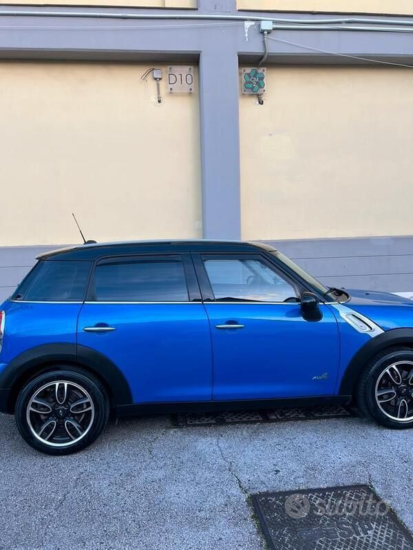 Usata Mini Cooper D Countryman 111 CV (81 kW) 2010 Blu SUV