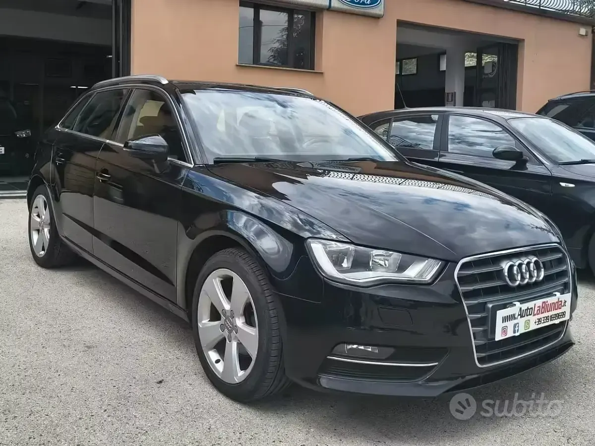 Usata Audi A3 150 CV (110 kW) 2015 Nero Berlina