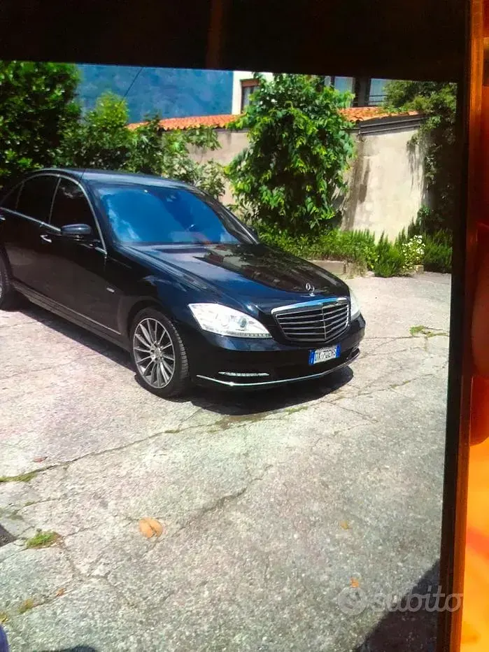 Usata Mercedes S350 258 CV (189 kW) 2010 Nero Berlina