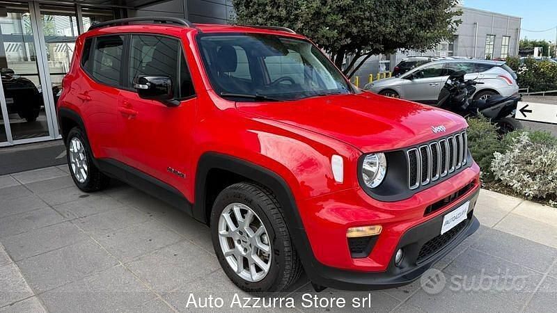 Usata Jeep Renegade Limited 131 CV (96 kW) 2024 Red colorado SUV