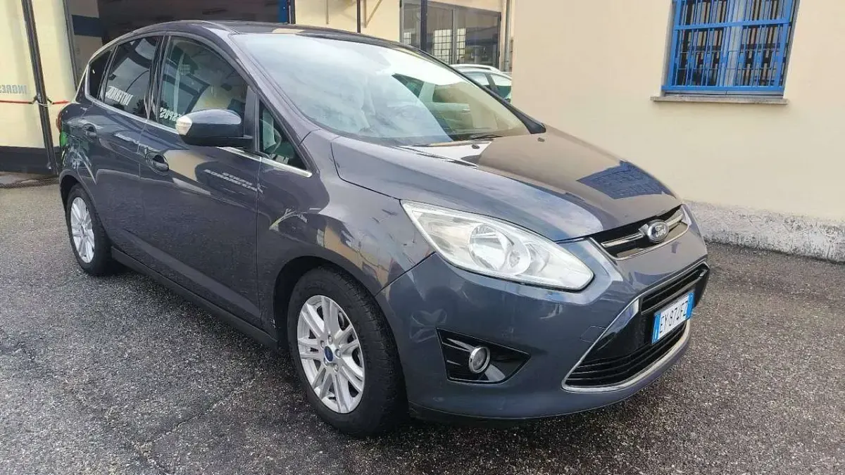 Usata Ford C-MAX Titanium 116 CV (85 kW) 2015 Blu/azzurro Monovolume