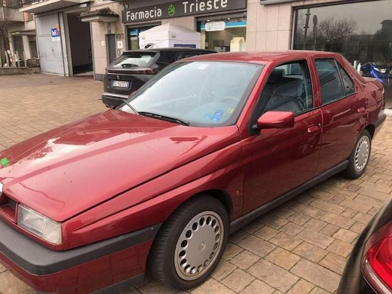 Usata Alfa Romeo 155 Super 150 CV (110 kW) 1995 Rosso Berlina