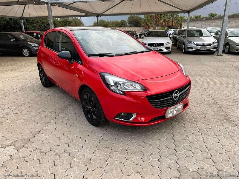 Usata Opel Corsa 75 CV (55 kW) 2019 Rosso Berlina