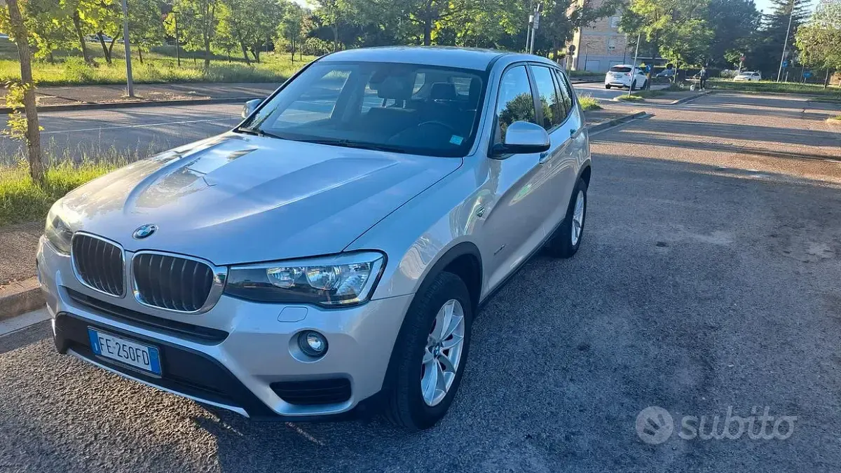 Usata BMW X3 150 CV (110 kW) 2016 Grigio SUV