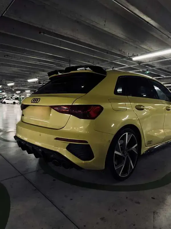Usata Audi S3 Ambiente 310 CV (228 kW) 2020 Giallo Berlina