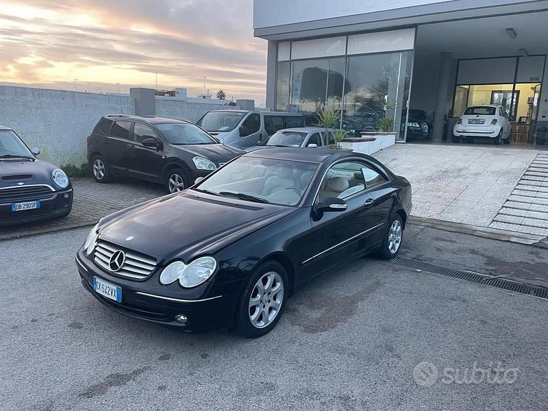 Usata Mercedes CLK200 Avantgarde 170 CV (125 kW) 2003 Blu Coupé