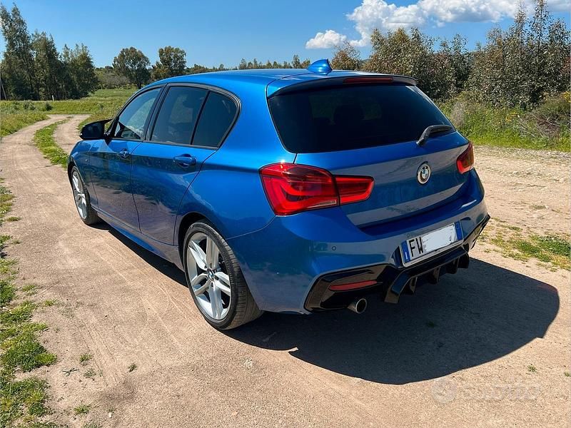 Usata BMW 116 M Sport 2015 Blu Utilitaria