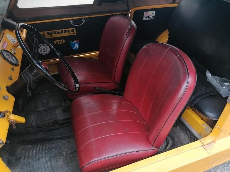 Usata Fiat 600 24 CV (17 kW) 1971 Giallo Cabrio