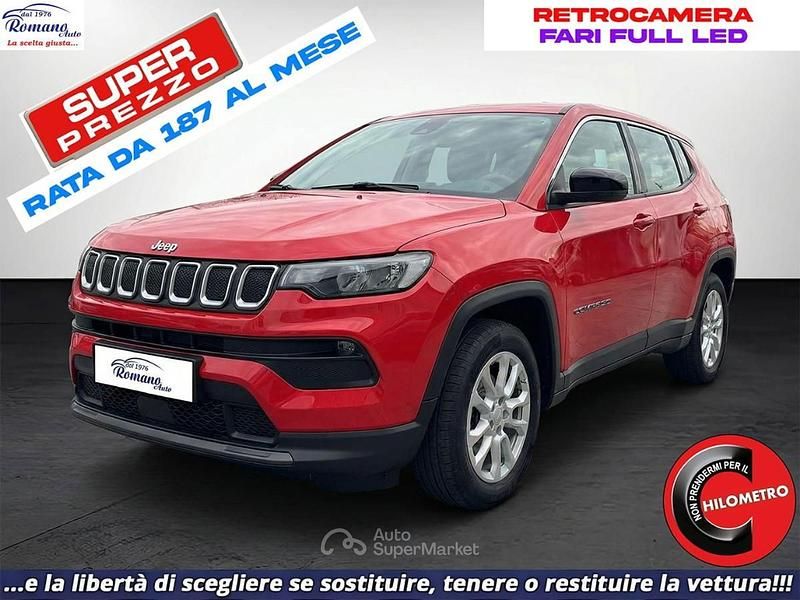 Usata Jeep Compass 131 CV (96 kW) 2021 Rosso SUV