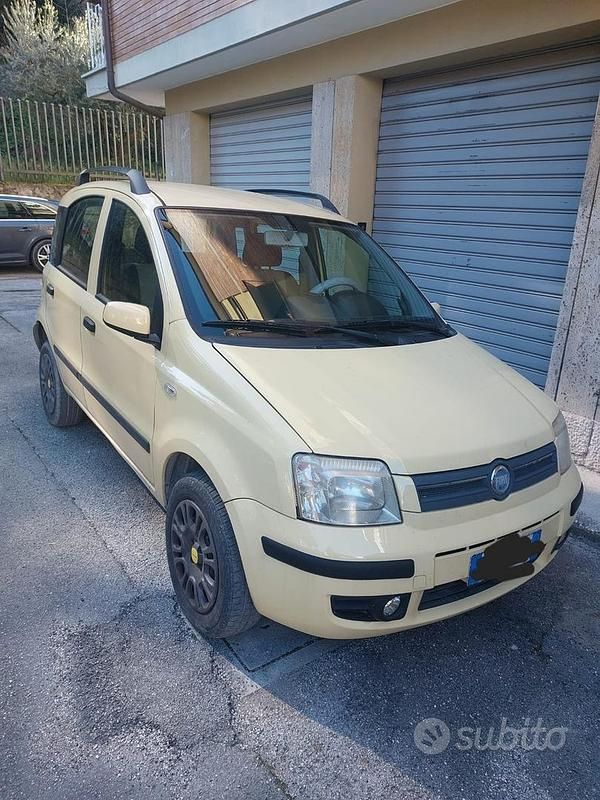 Usata Fiat Panda Dynamic 60 CV (44 kW) 2007 Giallo Utilitaria