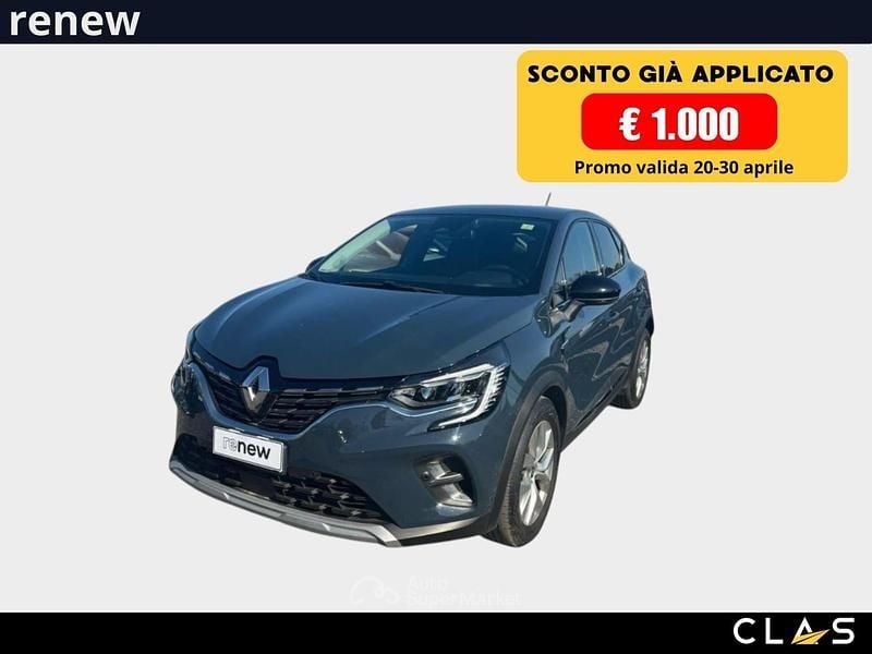 Usata Renault Captur Intens 145 CV (106 kW) 2022 Blu SUV