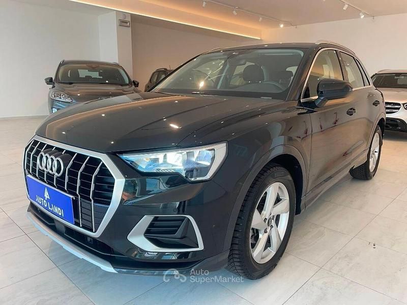 Usata Audi Q3 Advanced 150 CV (110 kW) 2021 Nero SUV