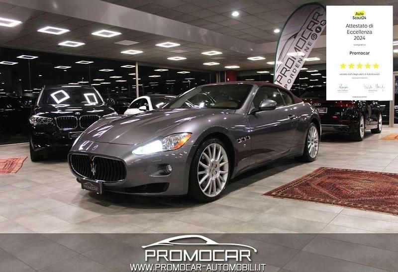 Usata Maserati GranCabrio 439 CV (322 kW) 2011 Antracite Cabrio