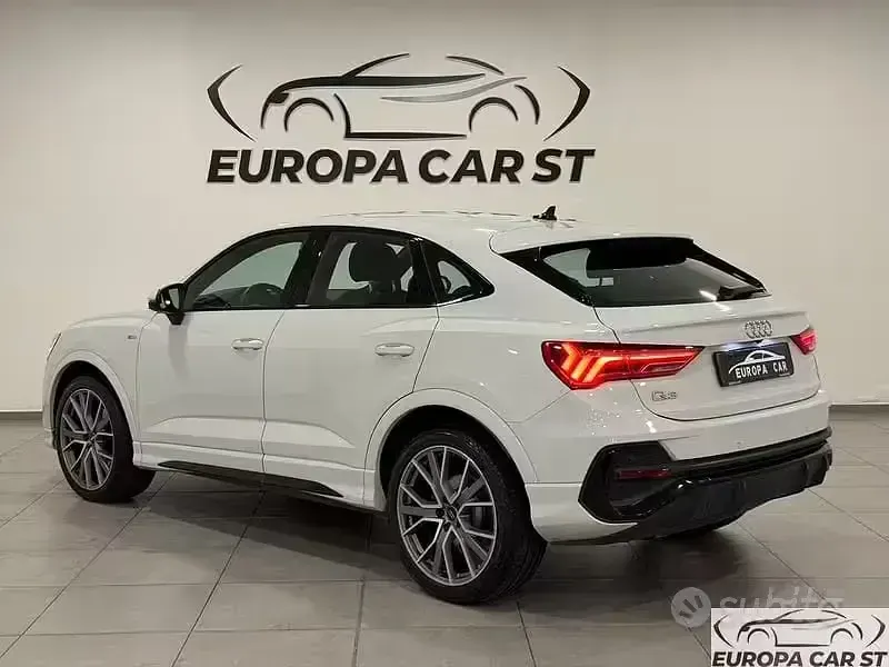 Usata Audi Q3 Sportback S-Line 150 CV (110 kW) 2020 Bianco SUV