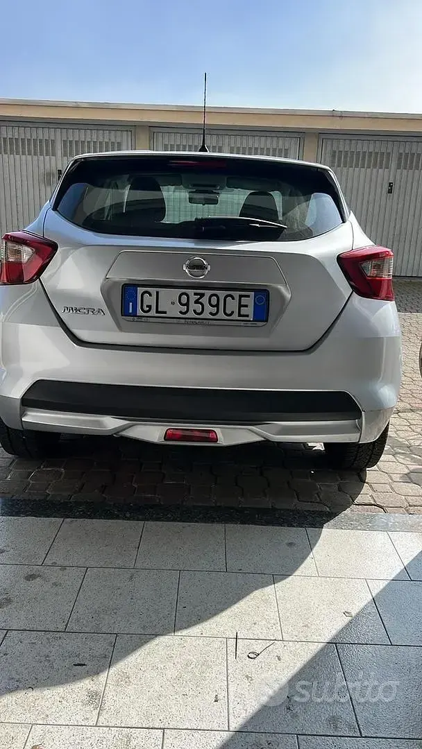 Usata Nissan Micra 92 CV (67 kW) 2023 Grigio Utilitaria