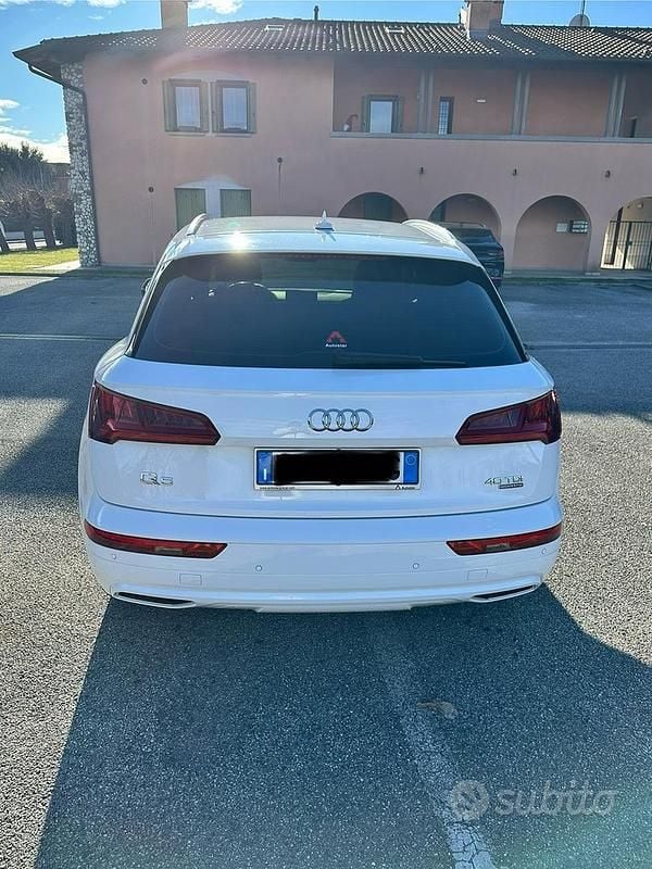 Usata Audi Q5 S-line plus 190 CV (139 kW) 2018 Bianco SUV
