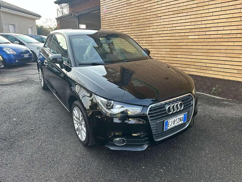 Usata Audi A1 Ambition 86 CV (63 kW) 2011 Nero Utilitaria