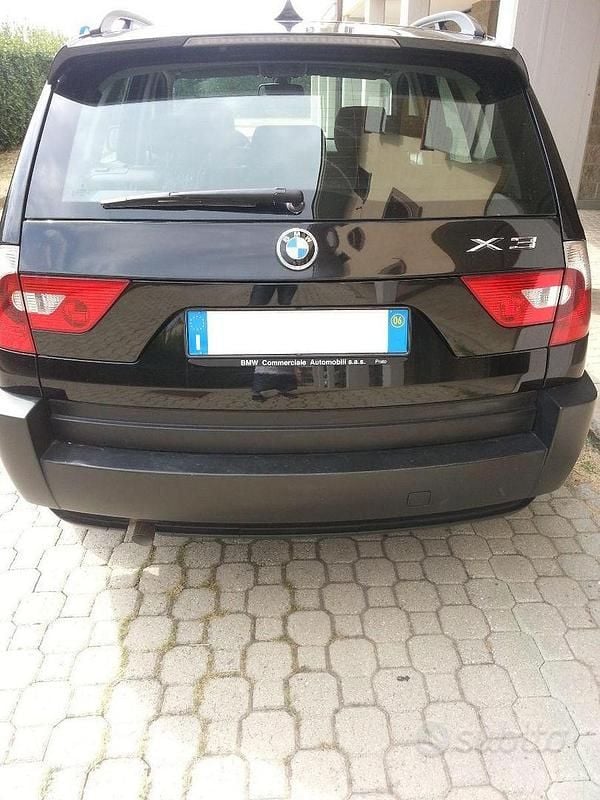 Usata BMW X3 150 CV (110 kW) 2006 Nero SUV