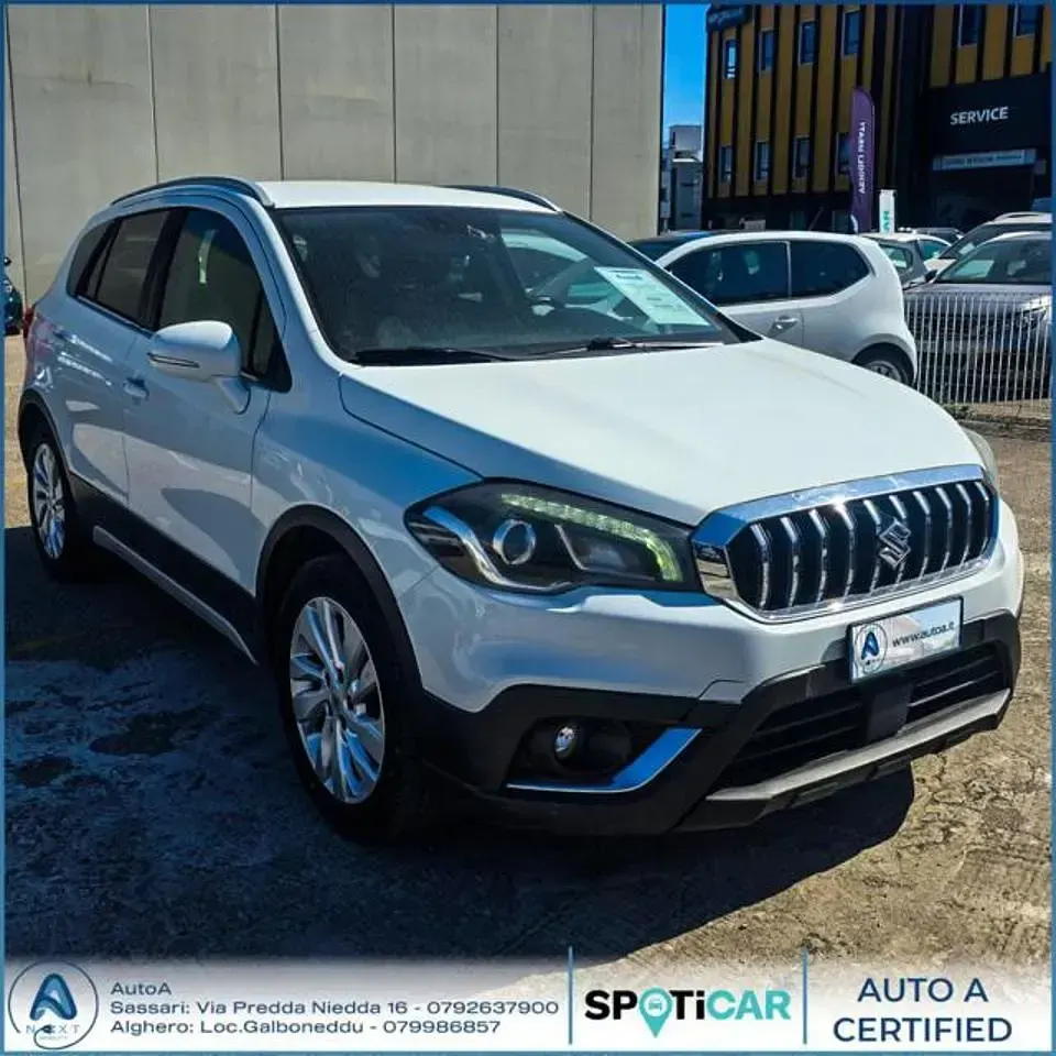 Usata Suzuki SX4 111 CV (81 kW) 2017 Bianco SUV