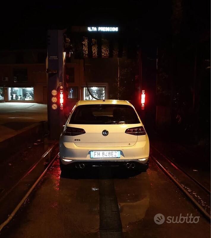 Usata VW Golf VII 184 CV (135 kW) 2016 Bianco Berlina