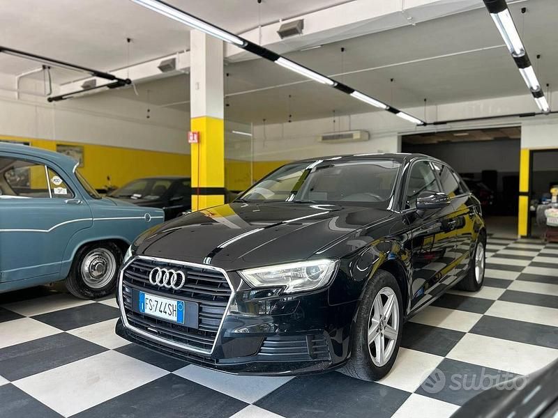 Usata Audi A3 Sport 116 CV (85 kW) 2018 Nero Utilitaria