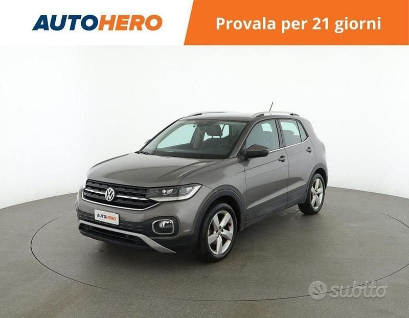 Grigio Usata 2019 VW T-Cross Advance SUV | 18.299 € (Buon prezzo) - Immagine 1/2