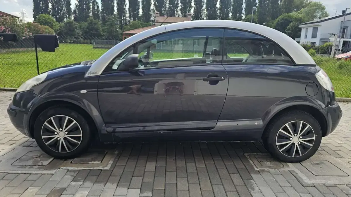 Usata Citroën C3 Pluriel 109 CV (80 kW) 2004 Blu/azzurro Cabrio