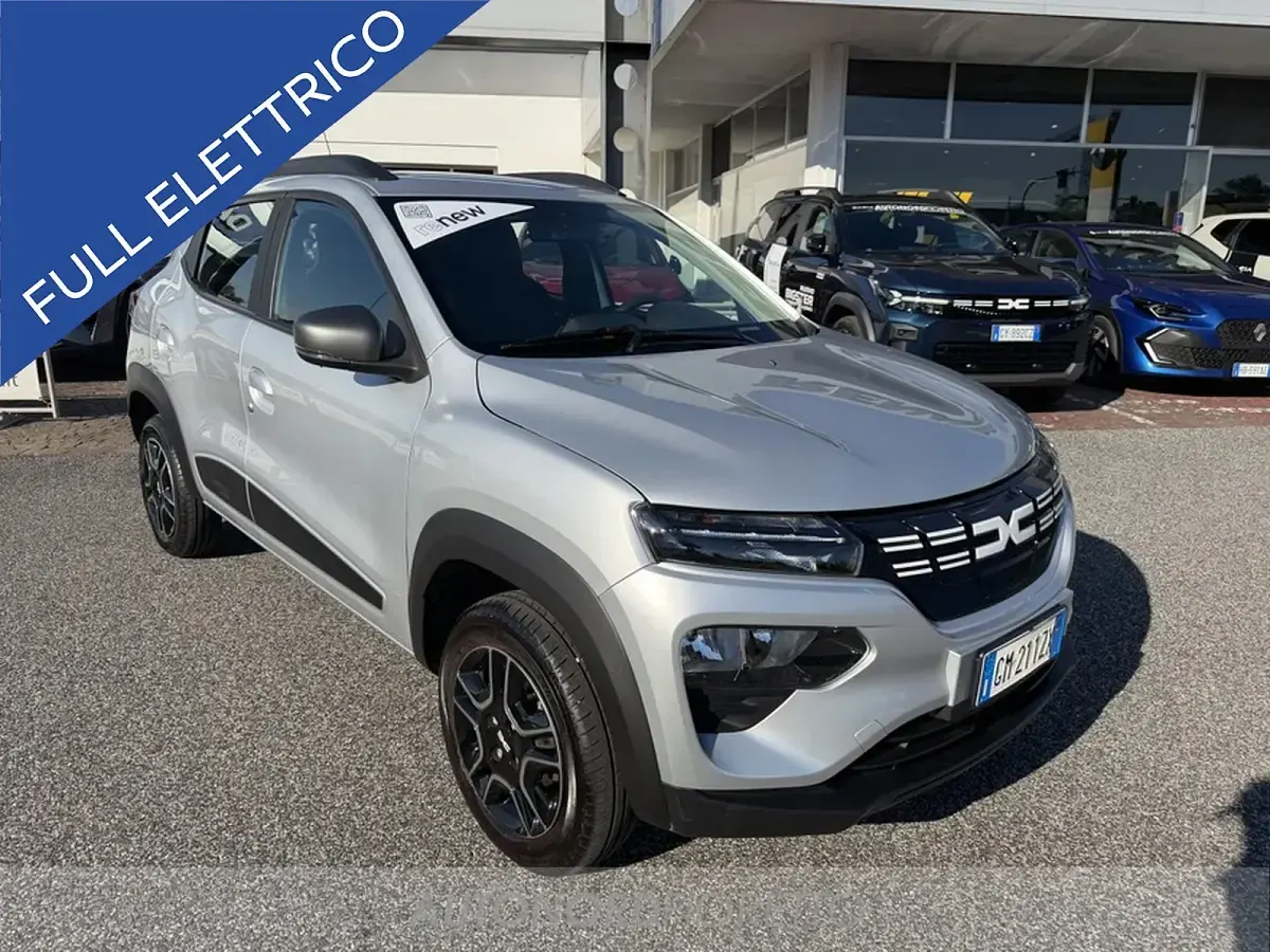 Usata Dacia Spring Comfort 19 kW (26 CV) 2023 Grigio Utilitaria