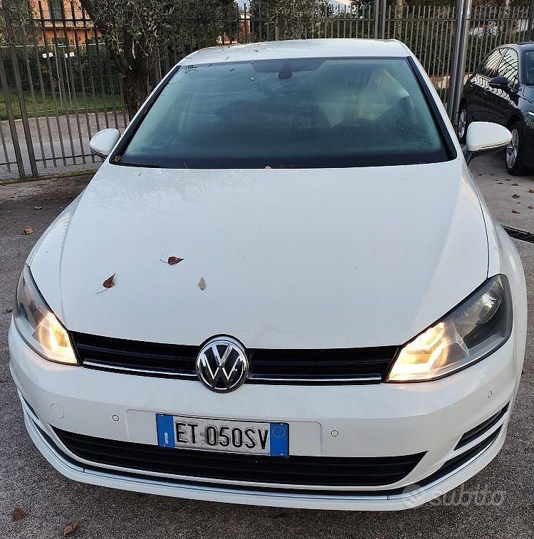 Usata VW Golf VII 2014 Bianco Utilitaria