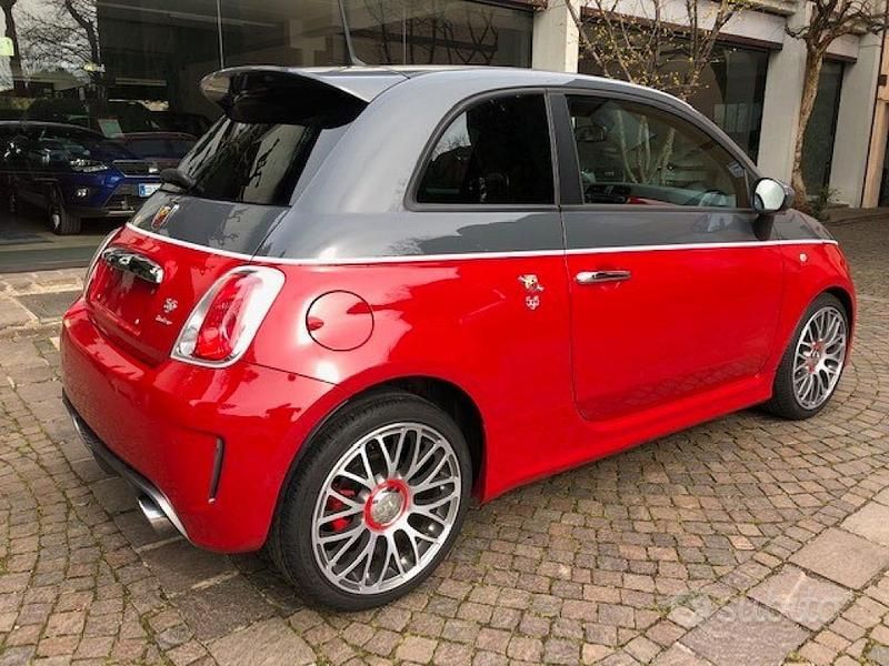 Usata Abarth 595 Turismo 160 CV (117 kW) 2013 Rosso Utilitaria