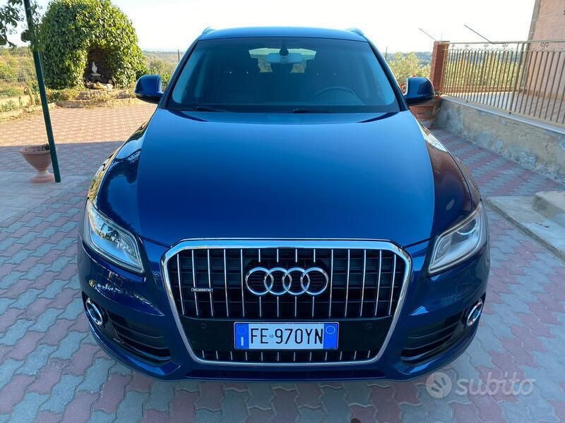 Blu Usata 2016 Audi Q5 Advanced Plus SUV | 18.500 € (Buon prezzo) - Immagine 1/4