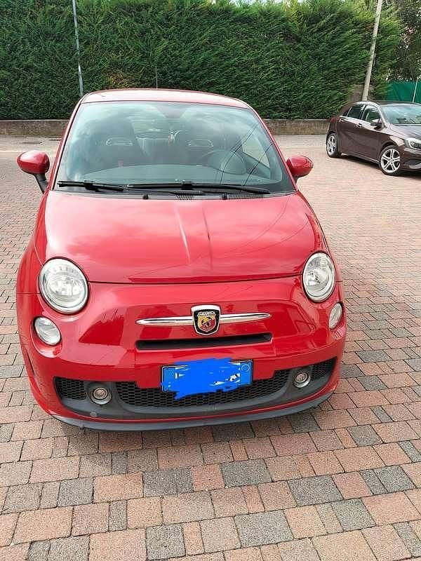 Usata Abarth 595 135 CV (99 kW) 2013 Rosso Utilitaria