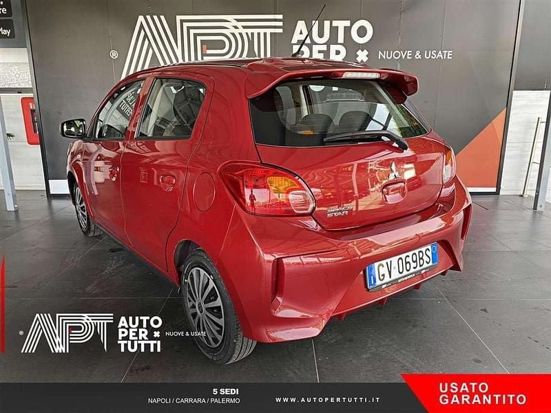 Usata Mitsubishi Space Star Invite 71 CV (52 kW) 2024 Rosso Berlina