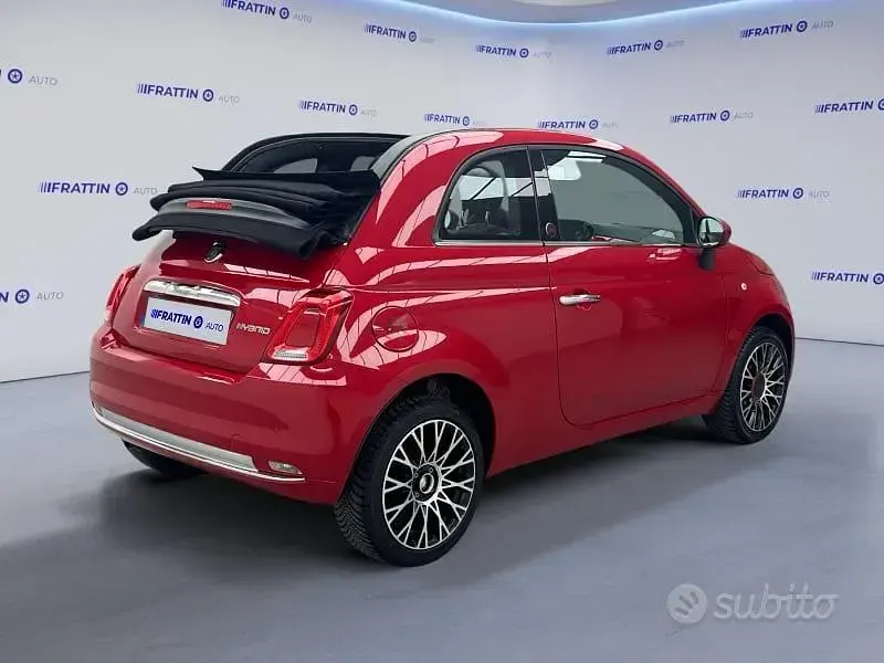 Begagnad Fiat 500C Red 71 HK (52 kW) 2024 Röd Cab