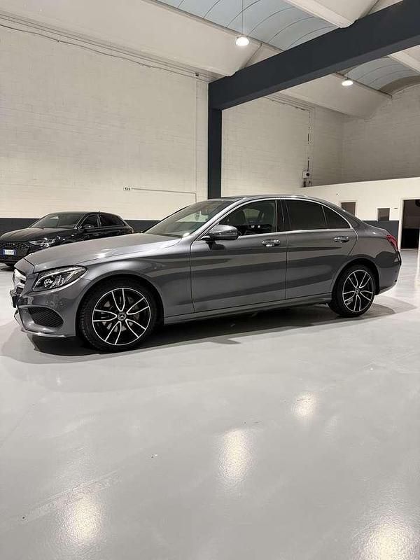 Usata Mercedes C220 Premium 170 CV (125 kW) 2018 Grigio Berlina