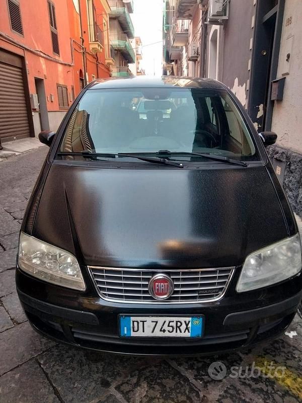 Usata Fiat Idea 95 CV (69 kW) 2009 Nero Monovolume