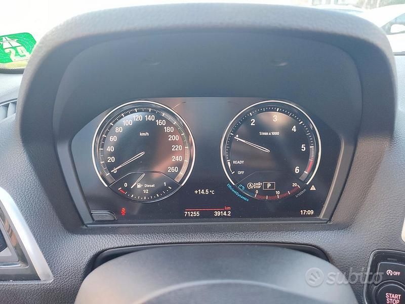 Usata BMW 116 116 CV (85 kW) 2018 Nero Utilitaria