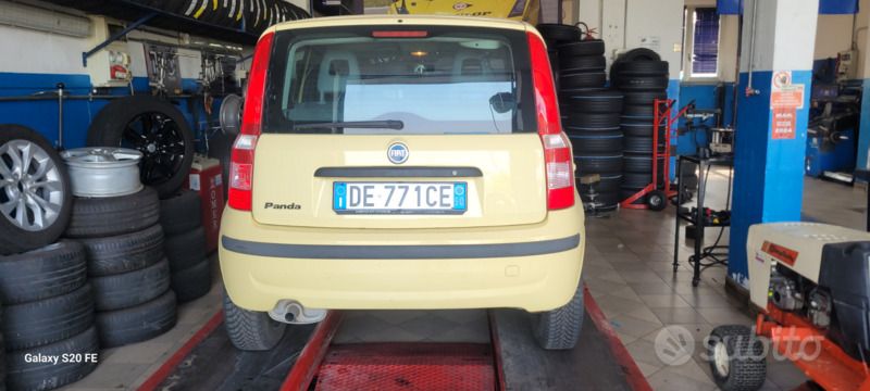 Usata Fiat Panda 2007 Giallo Utilitaria